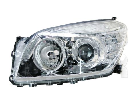 Toyota RAV-4 XA30 2005.11.01-2009.01.31 fényszóró HB3/H11 bal króm házas (motorral) TYC (0SXB)