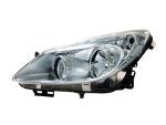   Opel Corsa D 2006.09.01-2011.02.28 Fényszóró H7/H1 bal, króm házas (motorral) TYC (0U1T)