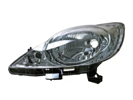 Peugeot 107 2005.03.01-2012.03.31 Fényszóró H4 bal (motoros állítás, motor nélkül) TYC (0YJV)