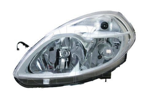 Lancia Y 2006.10.01-2010.12.31 Fényszóró H3/H7 bal (motorral)TYC (0SM0)