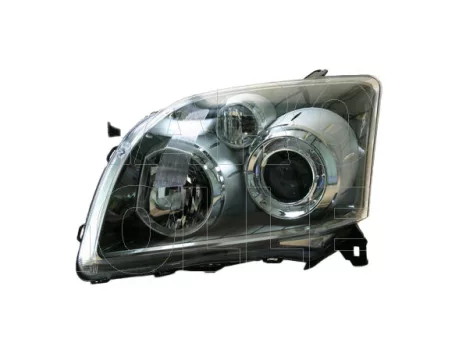 Toyota Avensis 2006.08.01-2008.11.10 Fényszóró H1/H7 bal, (motoros állítás, motor nélkül) TYC (0ZEM)