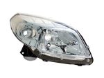   Dacia Sandero 2008.06.01-2012.09.01 Fényszóró jobb H4 króm házas (belülről állítható) TYC (0V9J)