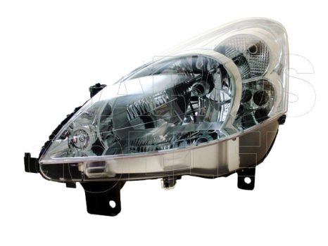 Peugeot Partner Tepee 2008.04.01-2012.03.31 Fényszóró H4 bal (motorral) TYC (0V63)