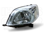   Citroen Nemo 2008.02.01- Fényszóró H4 bal (motoros állítás, motor nélkül) TYC (0ZTV)