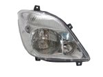   Mercedes Sprinter (W906) 2006.06.01-2013.09.07 Fényszóró 2H7 jobb ködlámpa nélkül (motoros állítás, motor nélkül) TYC (01C5)