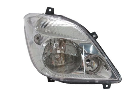 Mercedes Sprinter (W906) 2006.06.01-2013.09.07 Fényszóró 2H7 jobb ködlámpa nélkül (motoros állítás, motor nélkül) TYC (01C5)