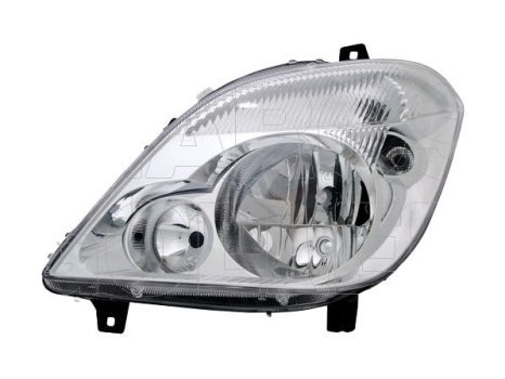 Mercedes Sprinter (W906) 2006.06.01-2013.09.07 Fényszóró 2H7 bal ködlámpa nélkül (motorral) TYC (0TEP)