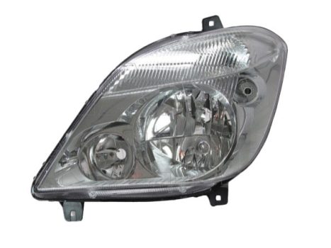 Mercedes Sprinter (W906) 2006.06.01-2013.09.07 Fényszóró 2H7 bal ködlámpa nélkül (motoros állítás, motor nélkül) TYC (01CW)