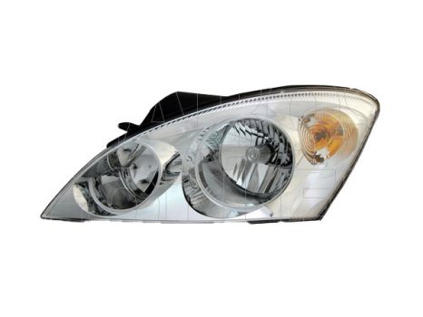 Kia Ceed 1 (ED) 2006.10.27-2009.07.22 Fényszóró H7/H1 bal (motoros állítás, motor nélkül) TYC (0U2A)