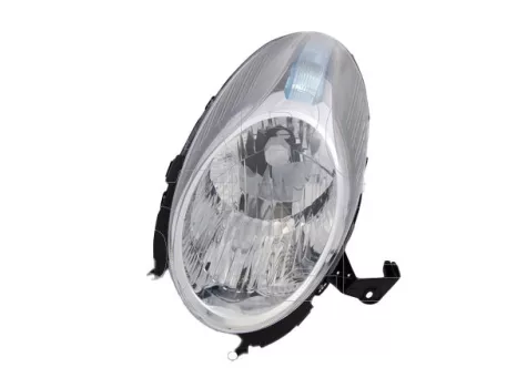 Nissan Micra (K12) 2005.06.01-2010.06.30 fényszóró bal króm házas 07.11-től (motorral) TYC (0TMY)