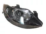   Seat Ibiza 2008.05.01-2012.03.23 fényszóró H4 jobb fekete házas (motorral) TYC (00YA)
