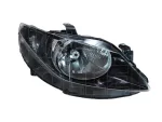   Seat Ibiza 2008.05.01-2012.03.23 fényszóró H4 jobb fekete házas (motoros állítás, motor nélkül) TYC (014P)