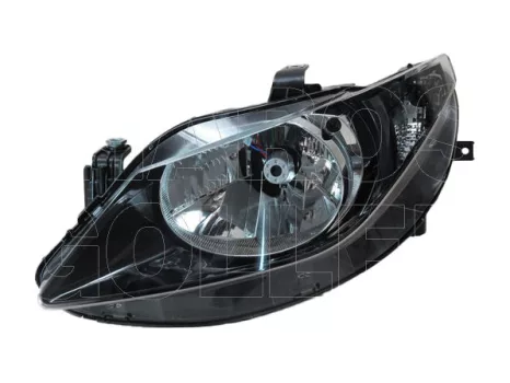 Seat Ibiza 2008.05.01-2012.03.23 fényszóró H4 bal fekete házas (motoros állítás, motor nélkül) TYC (014R) Seat Ibiza 2008.05.01-2012.03.23 fényszóró H4 bal fekete házas (motoros állítás, motor nélkül) TYC (014R)