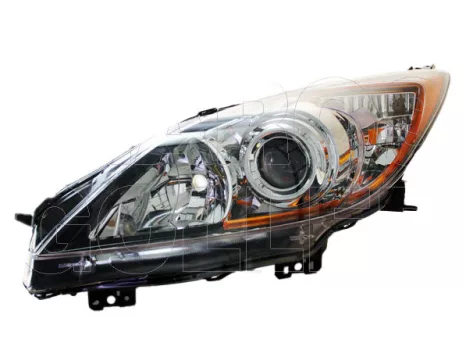 Mazda 3 2009.04.01-2011.10.31 Fényszóró H11/HB3 bal, fekete házas (motorral) TYC (0V9R)