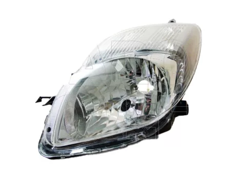 Toyota Yaris 2009.01.01-2011.10.15 Fényszóró H4 bal füst házas V-tip. (motorral) TYC (0V9T)