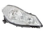   Renault Thalia 2008.11.01- Fényszóró H4 jobb (motoros állítás, motor nélkül) TYC (12KL)