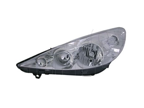 Peugeot 206+ 2009.03.01-2012.12.31 Fényszóró H7/H1 bal motorral TYC (11GB)