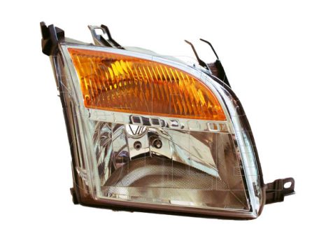 Ford Fusion 2005.10.01-2012.01.01 fényszóró H4 jobb sárga villogó (motorral) TYC (0X32)