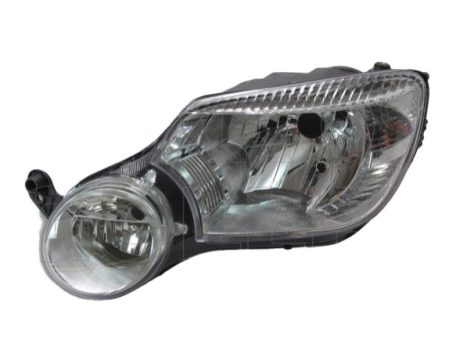 Skoda Yeti 2009.11.01-2013.08 fényszóró H4 bal (motorral) "Yeti" logo nélk.TYC (01WY)