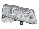   Audi A6 2008.10.01-2011.03.31 Fényszóró D3S/H7 jobb LED XENON (motoros állítás, motor nélkül) TYC (02V6)