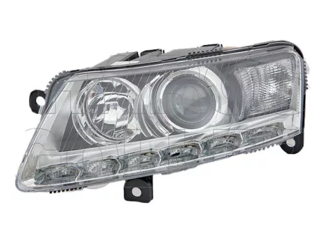 Audi A6 2008.10.01-2011.03.31 Fényszóró D3S/H7 bal LED XENON (motorral) TYC (0494)