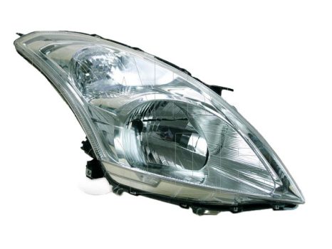 Suzuki Swift (AZG) 2010.09.01-2017.05.12 Fényszóró H4 jobb, króm házas (motorral) TYC  (0ZU2)