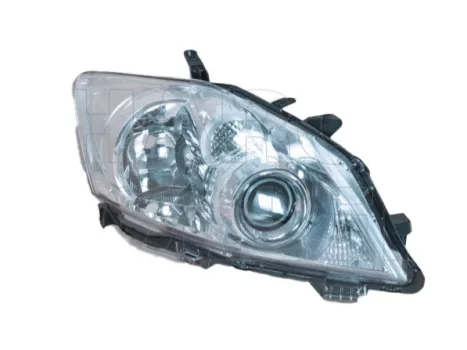 Toyota Auris 2010.03.01-2012.08.31 fényszóró H11/HB3 jobb króm házas Valeo-tip(motorral)TYC (04JK)