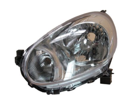 Nissan Micra (K13) 2010.09 01-2013.05.31 Fényszóró H4 bal 13.5-ig (motoros állítás, motor nélkül) TYC (02YS)