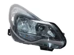   Opel Corsa D 2011.03.01-2014.08.31 fényszóró H7/H1+nappalifény jobb, fekete házas(motorral) (04PS)