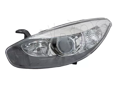 Renault Fluence 2013.01.01- Fényszóró 2H7 bal, fekete házas (motorral) TYC (1LAZ)