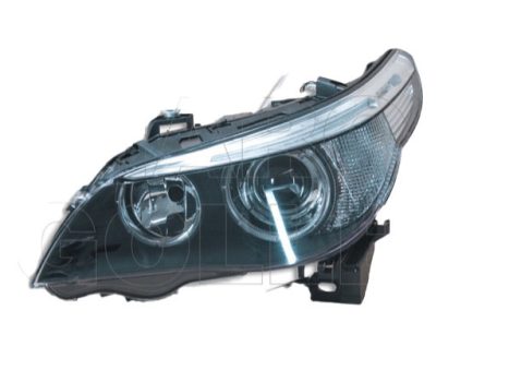 BMW 5 (E60, E61) 2003.07.01-2010.10.01 fényszóró Bi-XENON D1S/H7 bal 05-07 (motorral) TYC (05EC)
