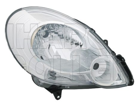 Renault Kangoo 2008.02.01-2013.06.30 Fényszóró H4 jobb króm házas (motorral) TYC (0S10)