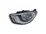   Hyundai I10 2008.05.01-2013.10.31 Fényszóró H4 bal fekete házas 10.11- (motorral) TYC (01W4)