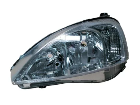 Opel Corsa C 2000.09.01-2006.08.31 fényszóró H7/H1 bal 04.9-től (motoros állítás, motor nélkül) TYC (0498)