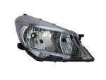   Toyota Yaris 2011.10.15-2014.06.30 Fényszóró H4 jobb sötét szürke h. (motoros állítás, motor nélkül) TYC (142S)