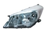   Toyota Yaris 2011.10.15-2014.06.30 Fényszóró H4 bal króm házas (motorral) TYC  (05Z9)