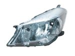   Toyota Yaris 2011.10.15-2014.06.30 Fényszóró H4 bal sötét szürke h. (motorral) TYC (05ZB)