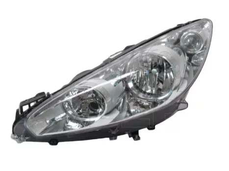 Peugeot 308 T7 2011.05.01-2013.03.30 Fényszóró H7/H1 bal (motorral) TYC (01WP)