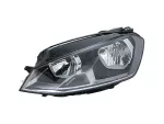   VW Golf VII/1 2012.10.01-2016.10.31 Fényszóró H7/H15 bal, fekete házas (motorral) TYC (11V2)