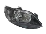   Seat Ibiza 2012.03.24-2015.03.02 fényszóró H4 jobb fekete házas (motoros állítás, motor nélkül) TYC (01XL)