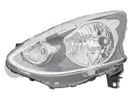 Nissan Micra (K13) 2013.06.01-2017.02.01 fényszóró H4 bal sötét házas (motorral) TYC (1EML)