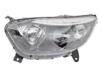   Renault Captur 2013.06.01-2016.08.30 Fényszóró H1/H1 bal fekete házas (motorral) TYC (1FZR)