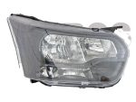   Ford Transit 2014.05.01-2019.05.19 fényszóró H7/H15 jobb napp.f. fekete házas (motorral) TYC (1CRS)