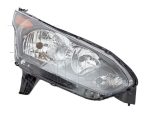   Ford Transit Connect-Tourneo 2013.09.30-2018.05.28 fényszóró H7/H15 jobb+DRL fekete házas 15.10.-(motorral)TYC* (1EL3)