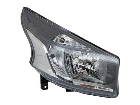 Fiat Talento 2016.05.01- Fényszóró H4+nappali fény jobb (motoros állítás, motor nélkül) TYC (1H4V)