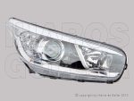   Kia Ceed 3 (EU) 2012.04.01-2014.12.31 Fényszóró 2H7 jobb, fekete házas (motorral) TYC (14C7)