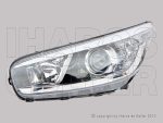   Kia Ceed 3 (EU) 2012.04.01-2014.12.31 Fényszóró 2H7 bal, fekete házas (motorral) TYC (14C6)