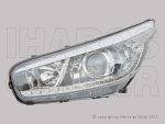   Kia Ceed 3 (EU) 2012.04.01-2014.12.31 fényszóró 3H7+LED bal,nappali fénnyel,stat.kanyark.,fekete házasTYC (14C8)
