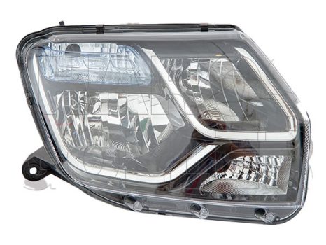 Dacia Duster 2013.06.01-2017.12.01 Fényszóró H7/H1 jobb -15.01 TYC  (1FHS)