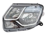   Dacia Duster 2013.06.01-2017.12.01 Fényszóró H7/H1 bal -15.01 TYC  (1FHR)